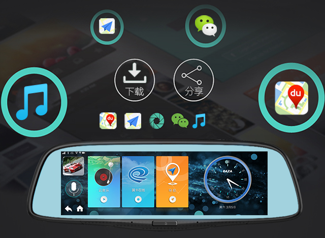 行車安全多合一 DAZA大智G810美圖欣賞