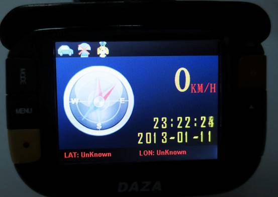 大智G810行車記錄儀工程樣機初體驗