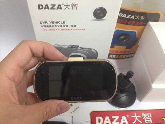 土豪金！大智極清行車記錄儀G322到貨開(kāi)箱