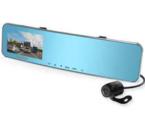 G850 后視鏡雙鏡頭行車記錄儀